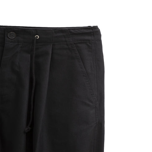 Uniform Bridge Balloon Pants Black Degli Uberti